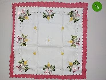 kokarda na samochód olx: Obrus 74 x 74, kolor - Biały, stan - Idealny — 3