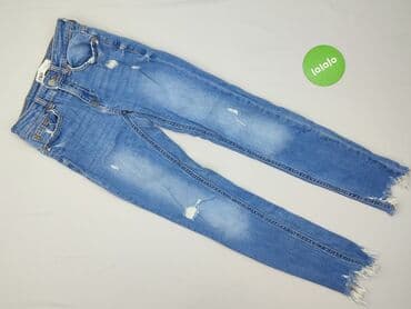 spodnie z poszarpanymi nogawkami zara: Jeansy damskie, rozmiar XS — 2