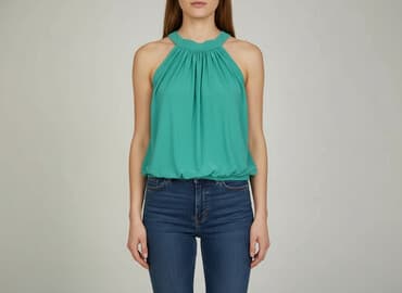 mohito marynarka niebieska: Bluzka damska, rozmiar M — 6