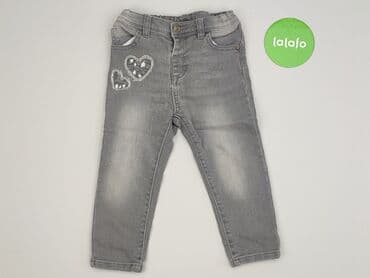 uomo majtki: Spodnie jeansowe, So cute, 1.5-2 lat, 92, stan - Idealny — 2