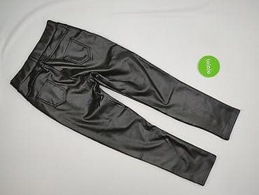 leginsy ze stringami: Legginsy Ze skóry ekologicznej damskie, rozmiar 2XL — 3