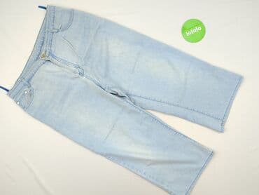 kuloty damskie jeansy: Miaoni, Spodnie 3/4 damskie, rozmiar M — 2