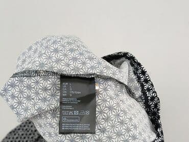 czarną sukienka z białym kołnierzykiem h m: H&M, Sukienka damska, rozmiar L — 6