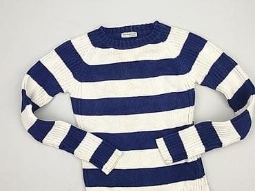 niebieski sweter hm: Atmosphere, Sweter damski, rozmiar S — 1