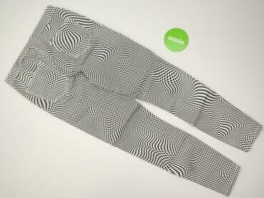 spodnie z wysokim stanem dla wysokich: Spodnie materiałowe damskie, L — 3