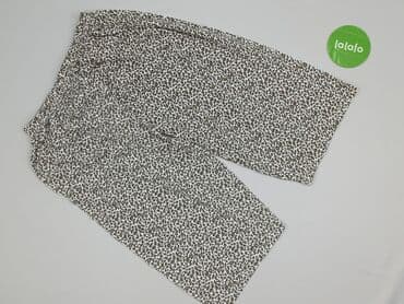 spodnie w krowie łaty: Material trousers for women, size 2XL — 3