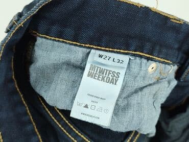 чоловічий одяг дешево: Jeansy dla mężczyzn, L, Weekday, stan - Idealny — 4