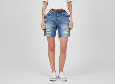 spodenki krótkie levis: Szorty damskie, rozmiar L — 1