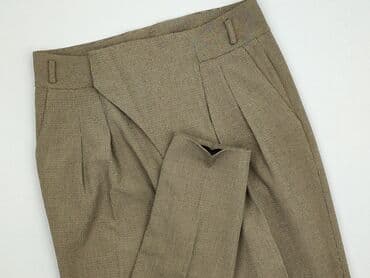 spodnie dla niskiej osoby: Zara, Material trousers for women, size S (EU 36) — 1