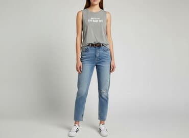 shein podkoszulki damskie: Sinsay, T-shirt damski, rozmiar M — 6