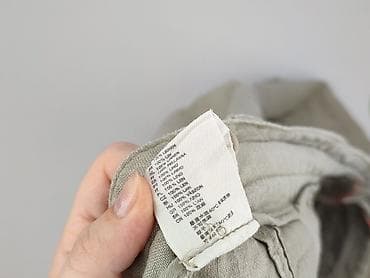lniane: Męskie spodnie lniane L.O.G.G. (H&M) – rozmiar 34 - Materiał — 5