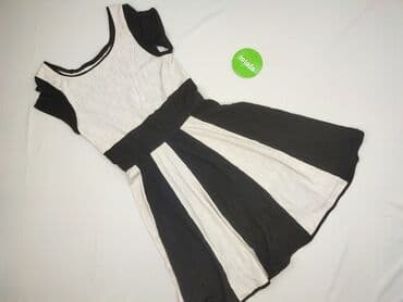 sukienka i sandały na koturnie: Sukienka damska, rozmiar S — 3