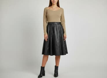 koszula damska z eko skóry: Women`s dress, size S — 1