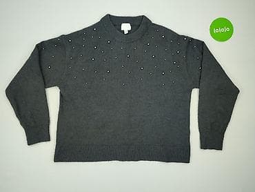 sweter w serca h: H&M, Sweter damski, rozmiar One size — 2