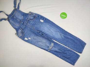 kombinezony do piaskowania: Bershka, Ogrodniczki damskie, rozmiar M — 3