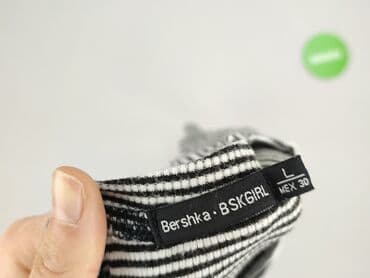 bluzka w paski c a: Bershka, Women's blouse, size L (EU 40) — 4