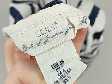 koszula w stylu prl: H&M L.O.G.G., T-shirt damski, rozmiar S — 5