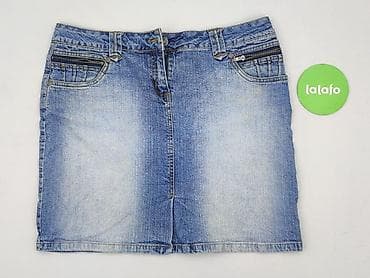 długa spódnica jeansowa: Spódnica damska, rozmiar XL — 2