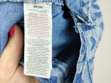spodnie woskowane allegro: Dungarees, So cute, 12-18 months, condition - Very good — 5