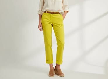 rajstop sally hansen: Ann Taylor, Material trousers for women, size L — 7