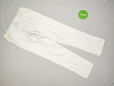 proste spodnie damskie: Spodnie materiałowe damskie, rozmiar S — 3