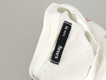 bluzki oversize plus size: Sinsay, T-shirt damski, rozmiar M — 4