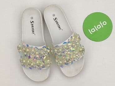 klapki z wlasnym napisem: Seastar, Klapki damskie, rozmiar 38 — 2