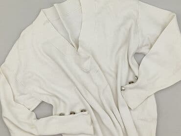 sweter z dekoltem v: Kardigan damski, rozmiar M — 1