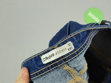 cropped blue jeans: Cropp, Szorty damskie, rozmiar 2XS — 4