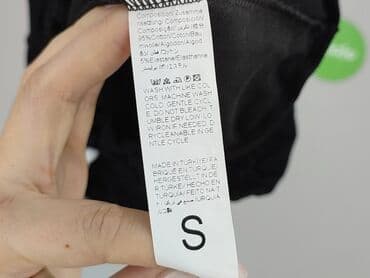 krótkie czarne spodenki materiałowe: Angel, Szorty damskie, rozmiar S — 4