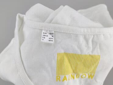 koszula pull and bear damska: RAINBOW, T-shirt damski, rozmiar M — 4