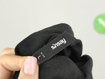 bluzki basic dlugi rekaw: Sinsay, Top damski, rozmiar L — 4