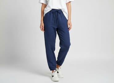 spódnico spodnie lniane: Spodnie dresowe damskie, rozmiar S — 1