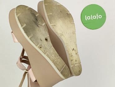 sandały koturna ccc: Sandals for women, size 37 — 6