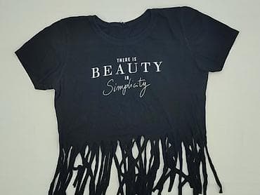 rozmiar m: Sinsay, T-shirt damski, rozmiar L — 1