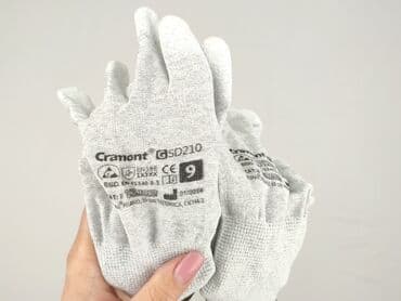 paski do sukienki srebrne: Rękawiczki, Unisex, stan - Idealny — 3
