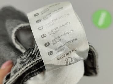 szorty jeansowe damskie szare: Denim, Szorty damskie, rozmiar XS — 5