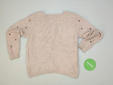 sweter w chmurki: Sweter damski, rozmiar S — 3