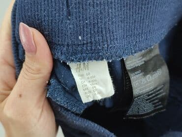 spodnie woskowane goodies: Spodnie dresowe, H&M, 3-6 miesięcy, stan - Dobry — 4