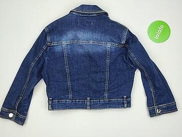 pull and bear bluzy: Dziecięca kurtka jeansowa, 4-5 lat, L, stan - Idealny — 3