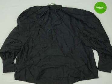 długa czarna bluzka damska: H&M, Bluzka damska, rozmiar M — 3