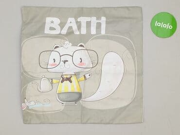 pościel khaki: Pillowcase, 45 x 45, kolor - Szary, stan - Idealny — 3