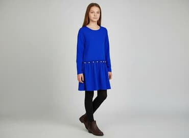 kobalt sukienki: Bluzka damska, rozmiar S — 1