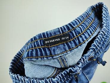 dresy esmara: Spodnie jeansowe, Reserved, 12 lat, 152, stan - Idealny — 4