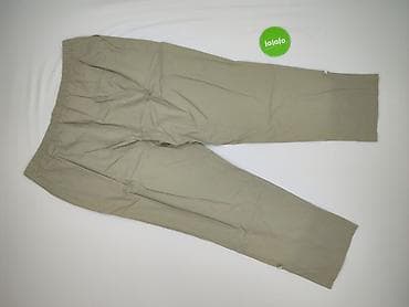 spodnie carrot: Spodnie materiałowe damskie, rozmiar 3XL — 3