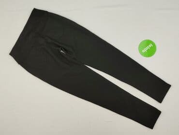 legginsy z wysokim stanem czarne: Legginsy M — 3