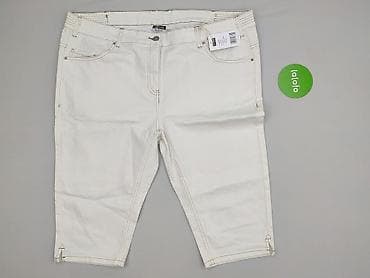 jeansy plus size: UP2Fashion, Spodnie 3/4 damskie, rozmiar 6XL — 2