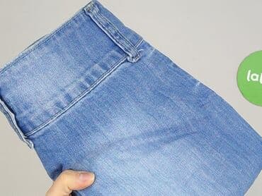 spódnice jeansowe trapezowe midi: Spódnica damska, M — 6