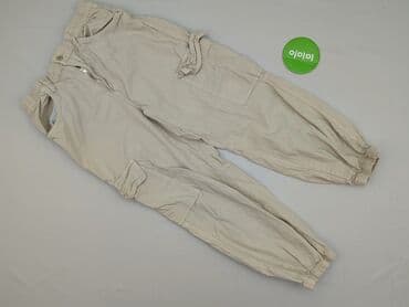 białe cargo bershka: Bershka, Spodnie cargo damskie, rozmiar M — 2