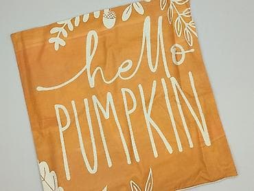 piaskownica: Poszewka dekoracyjna na poduszkę „Hello Pumpkin” - Kwadratowa — 1